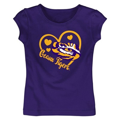 NCAA LSU Tigers Toddler Girls' T-Shirt