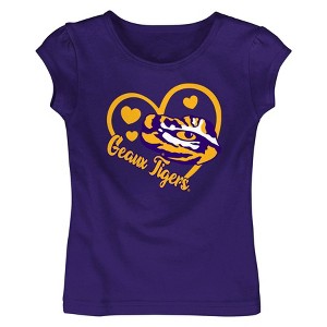 NCAA LSU Tigers Toddler Girls' T-Shirt - 1 of 1