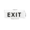 Unique Bargains Waterproof Self-Adhesive Decor Home Business Exit Sign 2 Pcs - 2 of 4