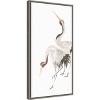 Amanti Art Scroll Crane IV by Chris Paschke Canvas Wall Art Print Framed 14 x 27-in. - 3 of 4