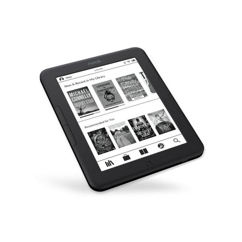 Barnes & Noble NOOK Glowlight 4e eReader | 6" Touchscreen | 8GB | Black | BNRV1000, 3 of 9