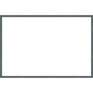 Amanti Art Dixie Blue Grey Rustic Narrow Framed Dry Erase Magnetic Board - 1 of 4