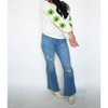 Women's Vivian Daisy Sleeve Pullover - falcon park - 2 of 3