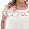 Aventura Clothing Women's Solid Poet Top - 3 of 4
