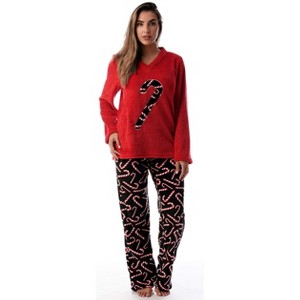 Just Love Plush Pajama Sets for Women / Winter Fleece Christmas Pajamas - 1 of 3