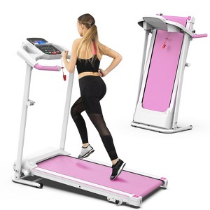 HFYee Walking Pad Treadmill 265 LB Capacity with 2.5HP Silent Motor and LED Display, 3-in-1 Design Foldable Treadmill for Home, 0.5-7.5 MPH - 1 of 4