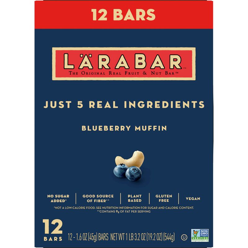 Larabar Blueberry Muffin Bars - 12ct/19.2oz, 4 of 5