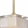 Elk Home Ice Blocks 1 - Light Pendant in  Satin Brass - 3 of 4