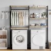Over The Washer Dryer Storage Shelf, 5-Tier Adjustable Height Laundry Organizer, Laundry Room Storage Organizer, for Bathroom, Laundry Room - 3 of 4