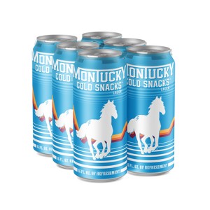 Montucky Cold Snacks Lager Beer - 6pk/16 fl oz Cans - 1 of 2