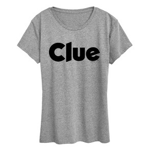 Women's - Clue - Clue Logo Short Sleeve Graphic T-Shirt - 1 of 4