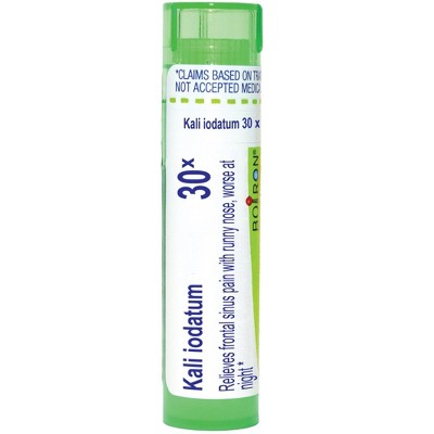 Kali Iodatum 30X by Boiron Homeopathic Single Medicine For Cough, Cold & Flu  -  80 Pellet