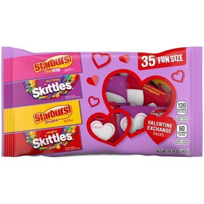 Mars Valentine's Sugar Variety Pack Fun Size - 14.24oz/35ct