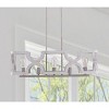 Bella Depot 5-Light Wood Ceiling Light Adjustable Pendant Light Farmhouse Chandelier - 4 of 4