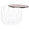 vidaXL Coffee Table 2 pcs White - 4 of 4