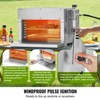 VEVOR Propane Steak Grill, Portable Infrared Broiler, 1500°F Stainless Steel Barbecue Infrared Grill with 6-Tier Adjustable Rack, Silver - 4 of 4