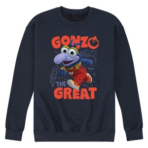 Men's - Muppet Babies - Gonzo the Great Graphic Fleece Sweatshirt - 1 of 4