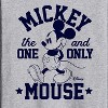 Men's - Disney - The One And Only Mickey Long Sleeve Graphic T-Shirt - 2 of 4