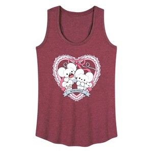 Women's - Pokémon - Maushold 4 Coquette Graphic Racerback Tank - 1 of 4