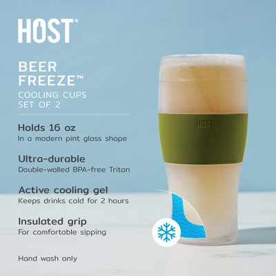 Host Beer Freeze Cooling Cups - Thumbnail 4