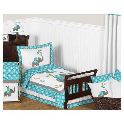 mod elephant crib bedding