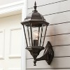 LuxenHome Aged Copper Finish Metal Outdoor Wall Light Brown - 3 of 4