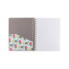 FRINGE Paperback Spiral Notebook with Sticky Notes Rainbow Skies - 3 of 4