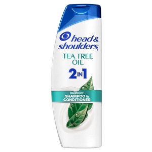 Head & Shoulders 2-in-1 Anti Dandruff Shampoo & Conditioner with Tea Tree Oil for Dry Scalp - 1 of 4