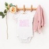 The Juniper Shop Sweetheart Puff Print Baby Flutter Sleeve Bodysuit - 2 of 3