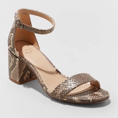 heeled sandals target