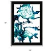HomeRoots Ocean Living Black Framed Print Wall Art - 3 of 4