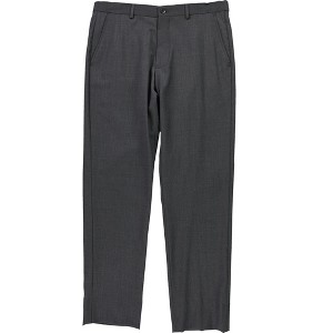 Armani Mens Slim Fit Solid Dress Pants Slacks, Grey, 34W x 29L - 1 of 3