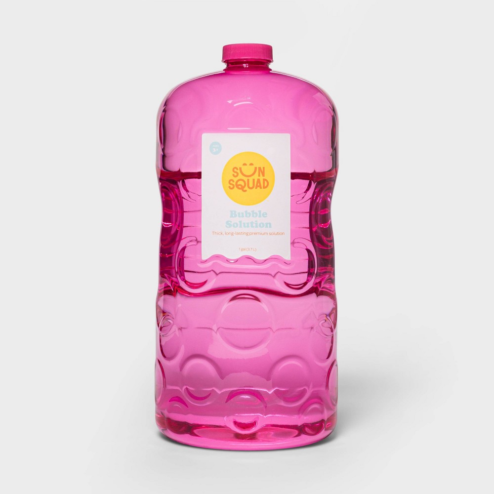 (4 bottles )Bubble Solution 128oz - Sun Squad™