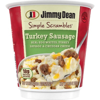 Jimmy Dean Simple Scrambles Turkey Sausage - 5.35oz