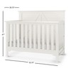 Child Craft Woodland 4-in-1 Convertible Crib, Converts to Day Bed, Toddler Bed and Full Size Bed, 3 Mattress Positions, Baby Safe Finish - 2 of 4