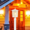 Nuvo Lighting Cove Neck 1 - Light Lantern in  White - 4 of 4