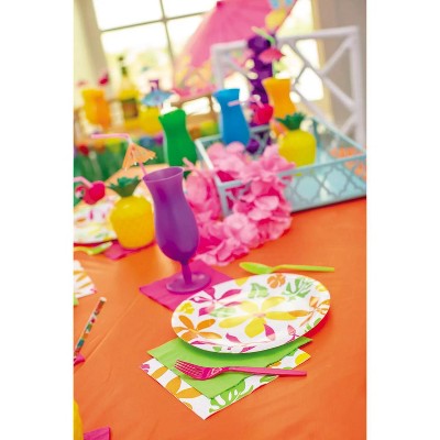 Fun Express Luau Hibiscus Napkins - Thumbnail 2