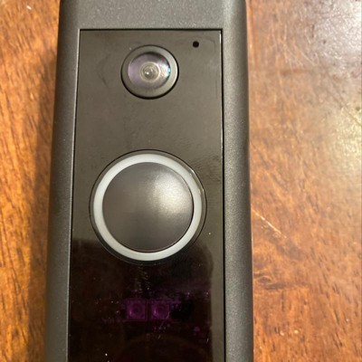 RING Sonnette vidéo intelligente Wired Noir (8VRAGZ-0EU0
