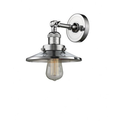 Railroad - 1 Light Wall Sconce In Traditional Style-8 Inches Tall and 8 Inches Wide