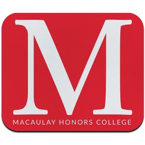 Macaulay Honors College Mountain Lion Logo Low Profile Thin Mouse Pad - 1 of 2