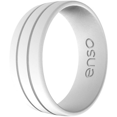 Enso Rings Halo Elements Series Silicone Ring - 4 - Diamond