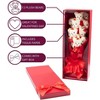 Deluxe Red Love Teddy Bear Bouquet in Gift Box - One Dozen Roses Stuffed Plush Bears w Tutus - Gift Wrapped Bow & Ribbon - Great Gift for Mother's Day - 2 of 4