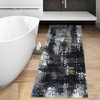 Abstract Area Rug Oriental Throw Rugs Modern Distressed Rug For Living Room, - 3 of 4