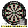 Viper Shot King Dartboard, Wall Defender, Dry Erase Scoreboard, and Black Dart Caddy - 2 of 4
