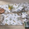 Park Designs Flower Market White Floral Table Runner 13" x 54" - 2 of 4