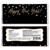 Big Dot of Happiness New Year's Eve - Gold - New Years Eve Party Candy Bar Wrappers Party Favors - Set of 24 - 2 of 4