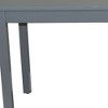 HomeRoots 48" Gray Solid Wood Dining Table - 4 of 4