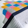 Slickblue Full/Queen, Cozy Handcrafted Quilted Bedspread with Shams, Quilt Set, TC Fabric, Design 1/2, 3 Piece - 2 of 4