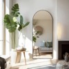 Arched Full Length Mirror 71"x30", Large Fiberglass Floor Mirror with Stand or Leaning Against Wall for Bedroom-The Pop Home - 2 of 4