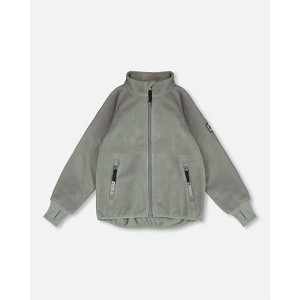 Deux par Deux Kids Unisex Mid-Layer Teknik Jacket Sage - 1 of 4